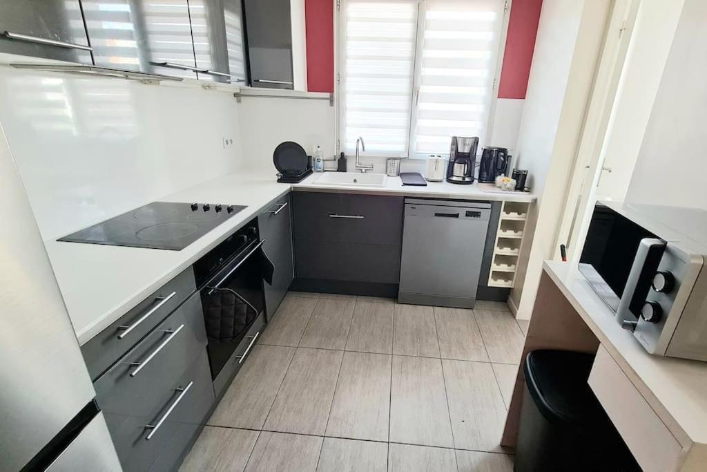 Appart Cosy & Spacieux-Metro7 Louis-Aragon+Parking Lejlighed Vitry-sur-Seine Eksteriør billede